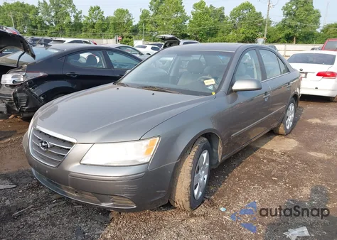 2009 Hyundai Sonata Gls из США, поврежденный, VIN 5NPET46C79H532478